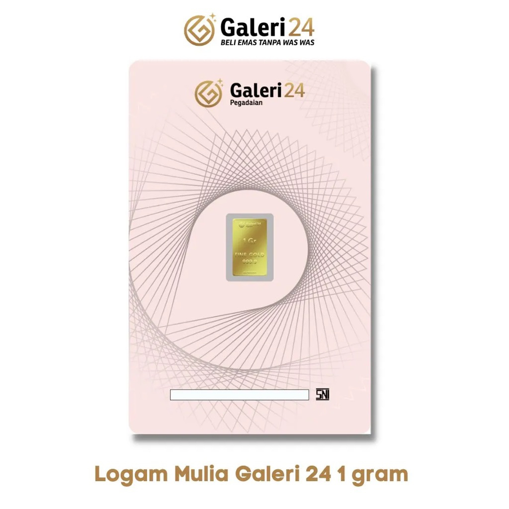 Logam Mulia 1Gram Galeri24 By Pegadaian