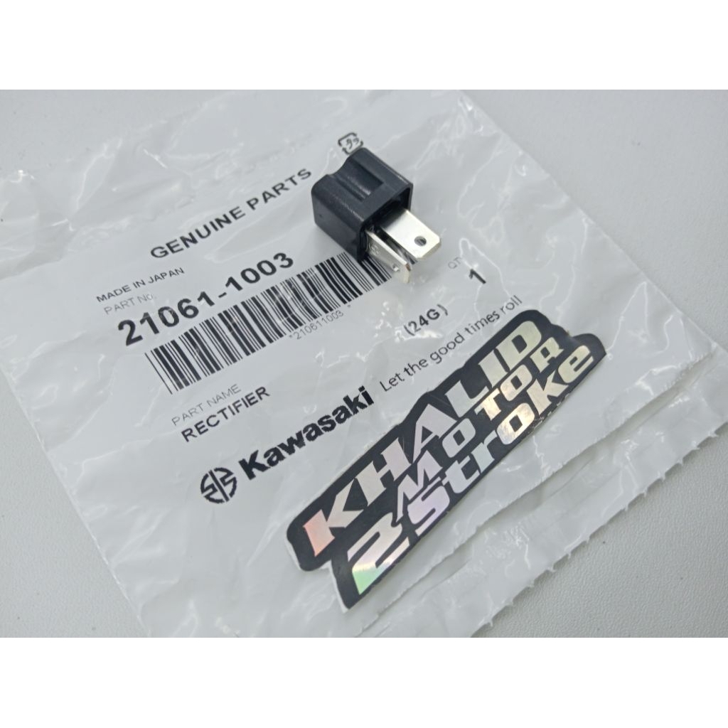 RECTIFIER DIODA NINJA R NINJA SS NINJA RR NEW NINJA RR OLD CBU ZX ORIGINAL KAWASAKI PART 21061-1003