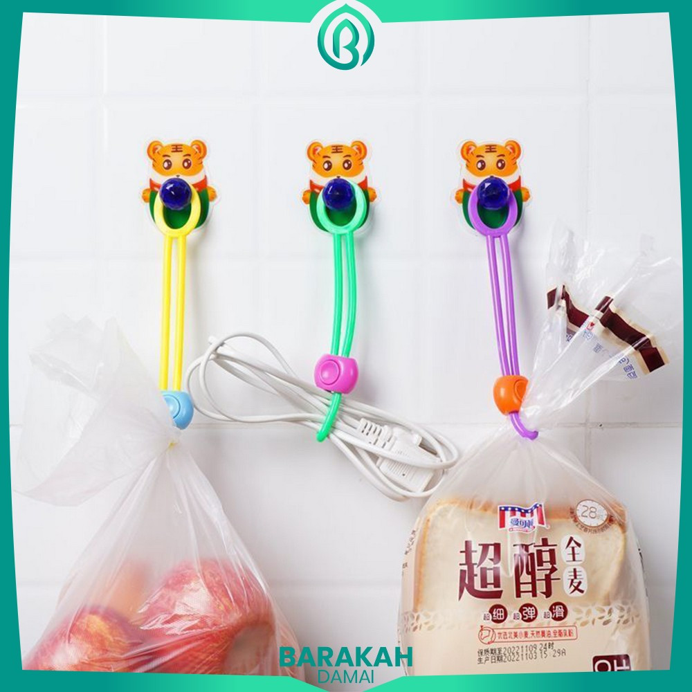 Klip Segel Makanan Praktis / Pengikat Kantong Plastik Snack Roti / Penyegel Kantong Plastik Makanan 
