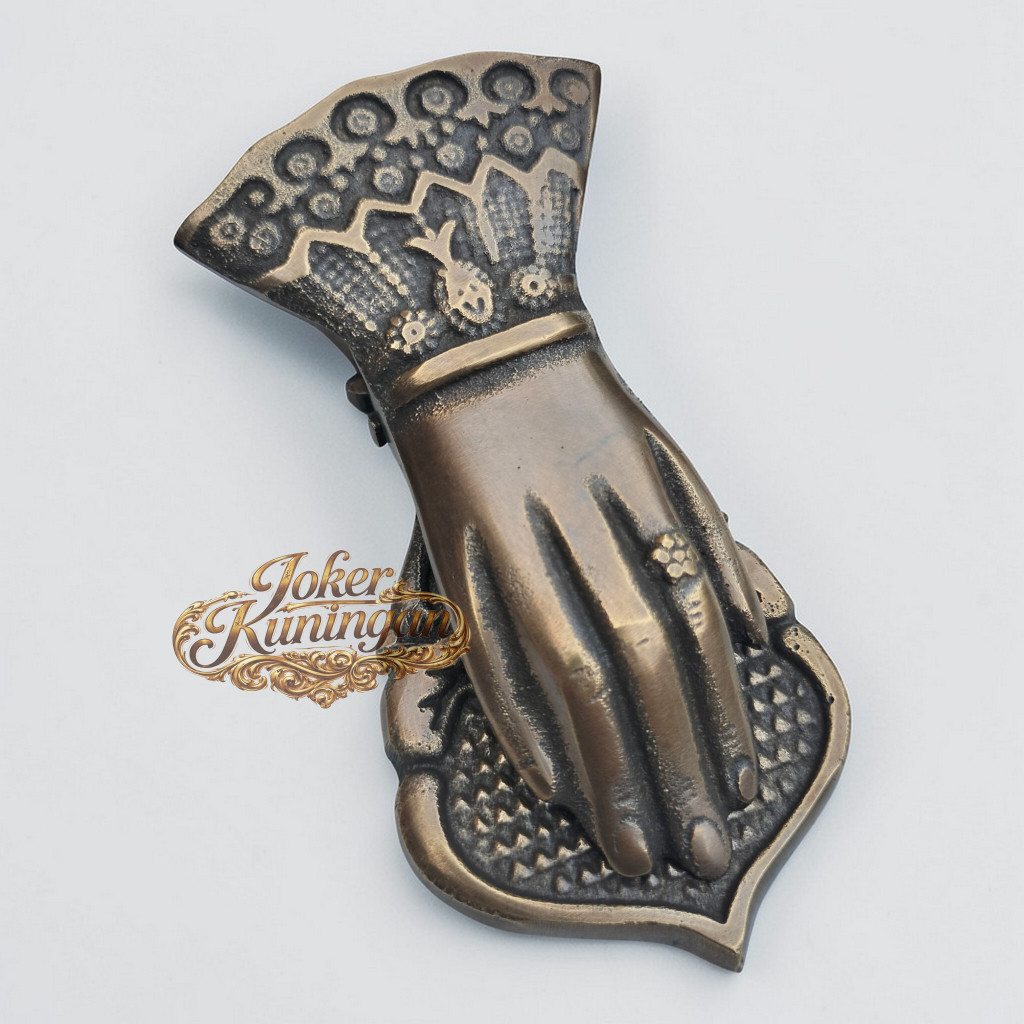 Solid Brass Hand Clip Besar Penjepit Kertas Klip Besar
