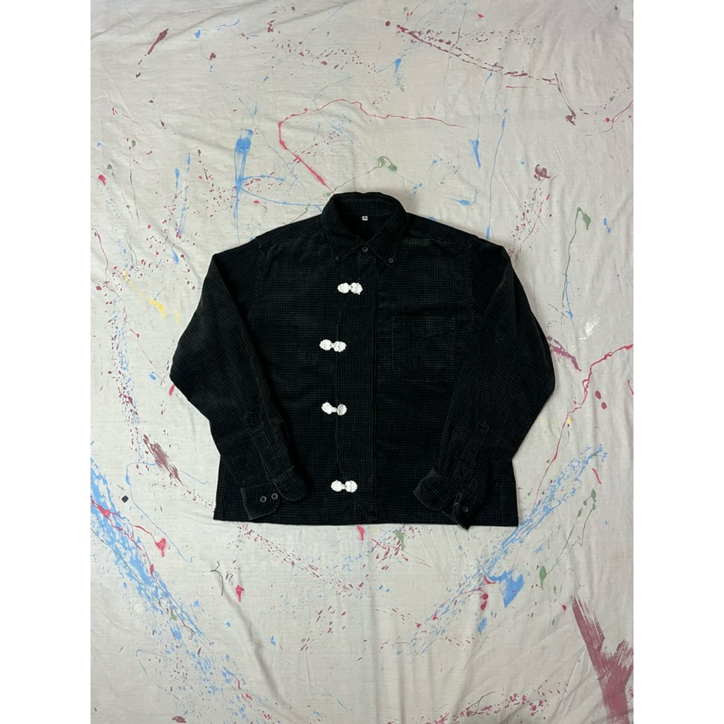 Uniqlo cordu CHEONGSAM BOXY Shirt 