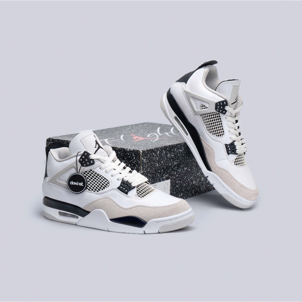 Air Jordan 4 Retro Military Black Men