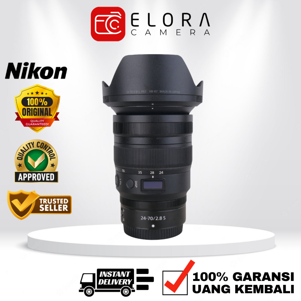 Nikon Z 24-70mm F2.8 S / Lensa Nikon Nikkor Z 24-70 mm F 2.8 S
