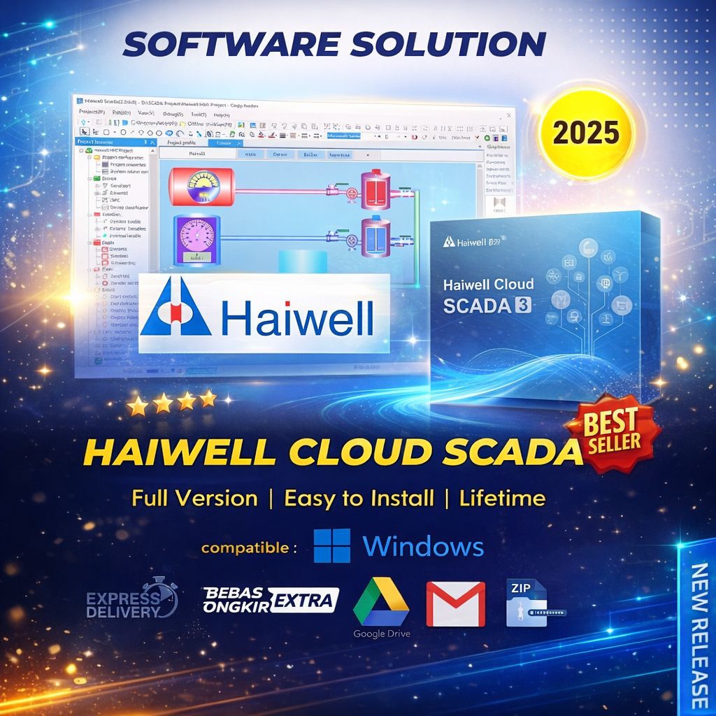 Haiwell Cloud SCADA 3.36 2023 Full Software Supervisory Control and Data Acquisition (SCADA)