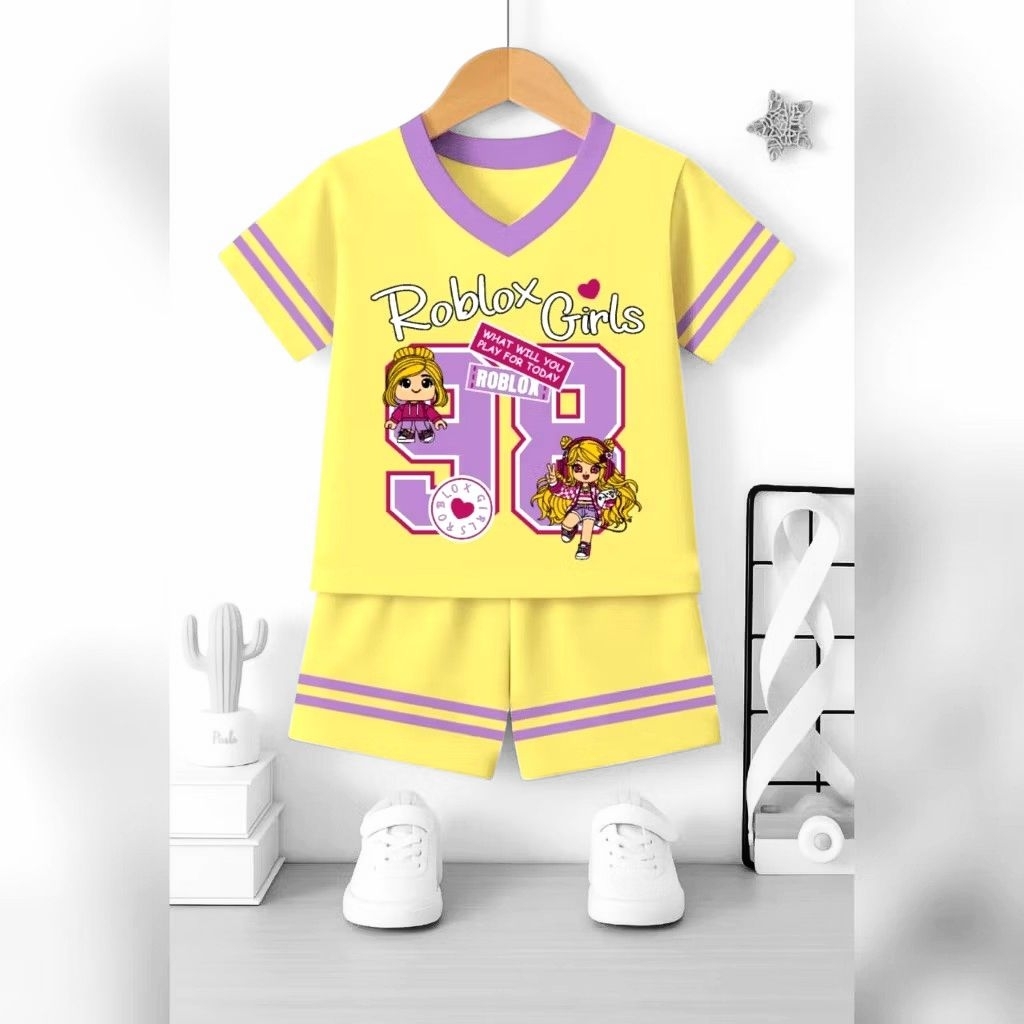 SETELAN ANAK PEREMPUAN/ BAJU ANAK PEREMPUAN/ SETELAN BAYI USIA 6 BULAN - 5 tahun