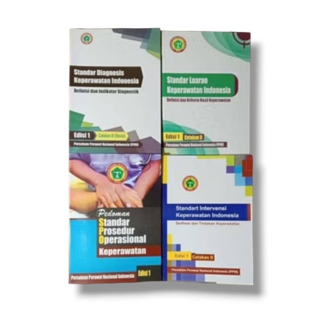 Buku Keperawatan : Paket PPNI Terbaru 4S(SDKI-SIKI-SLKI-SPOK)