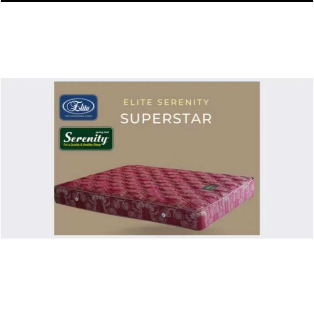 Springbed Serenity Superstar(MD) / Kasur Serenity Superstar(MD) - Serenity by Elite Springbed