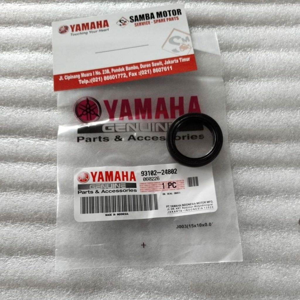 OIL SEAL (B651) / ORIGINAL SEAL KRUK AS YAMAHA AEROX 155