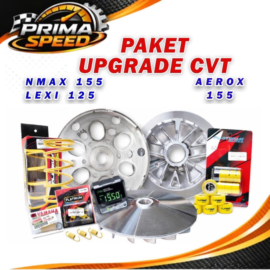 PAKET KIRIAN CVT NMAX 155 Paket Full Upgrade cvt Aerox Roller Racing 11 gram nmax Per CVT 1500 Nmax 