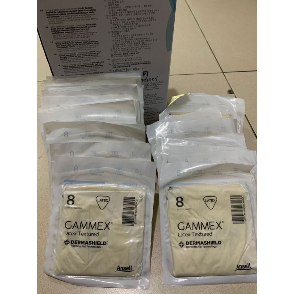 Sarung Tangan Latex Gammex 8 Harga/pcs