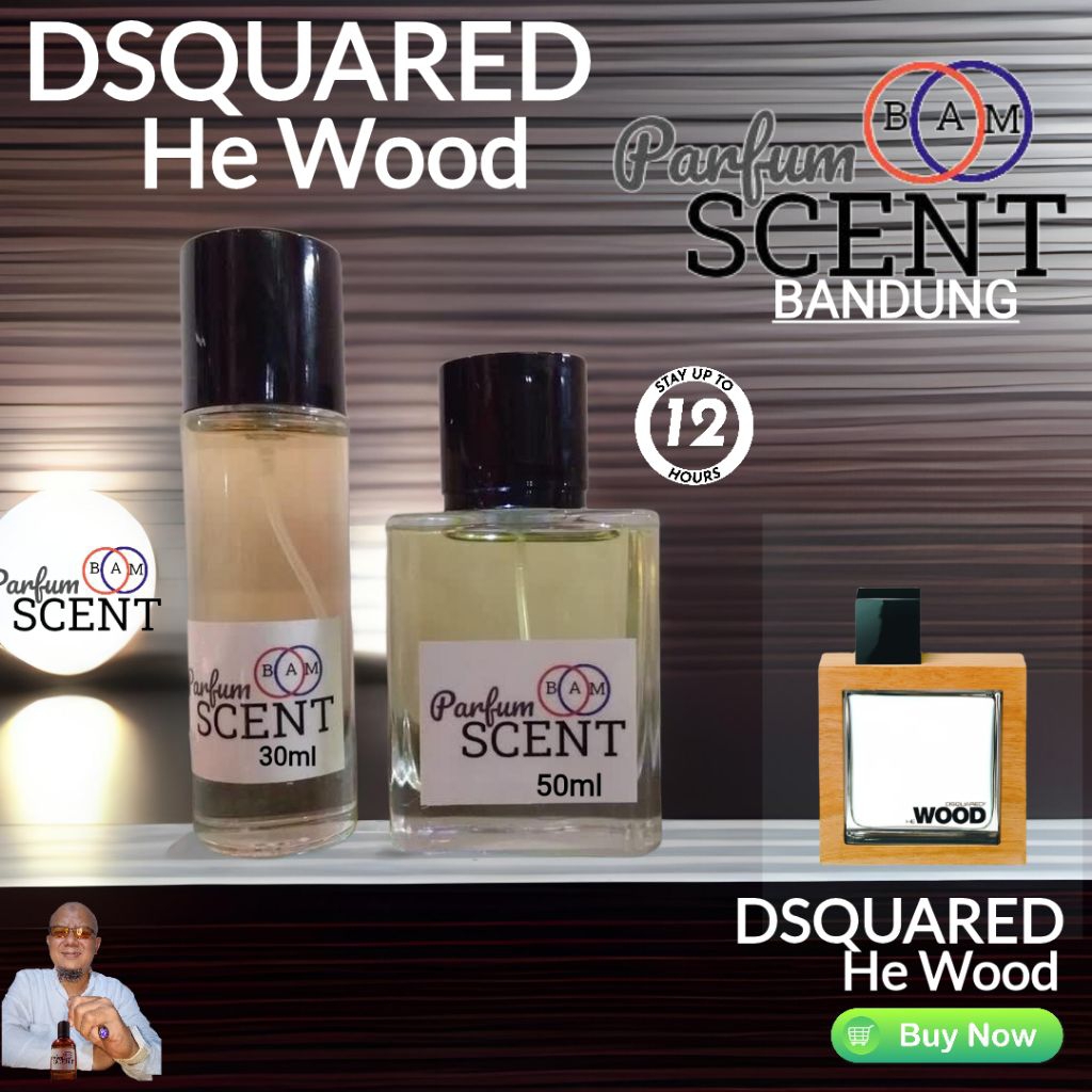 He Wood DSQUARED Scent Parfum Bandung
