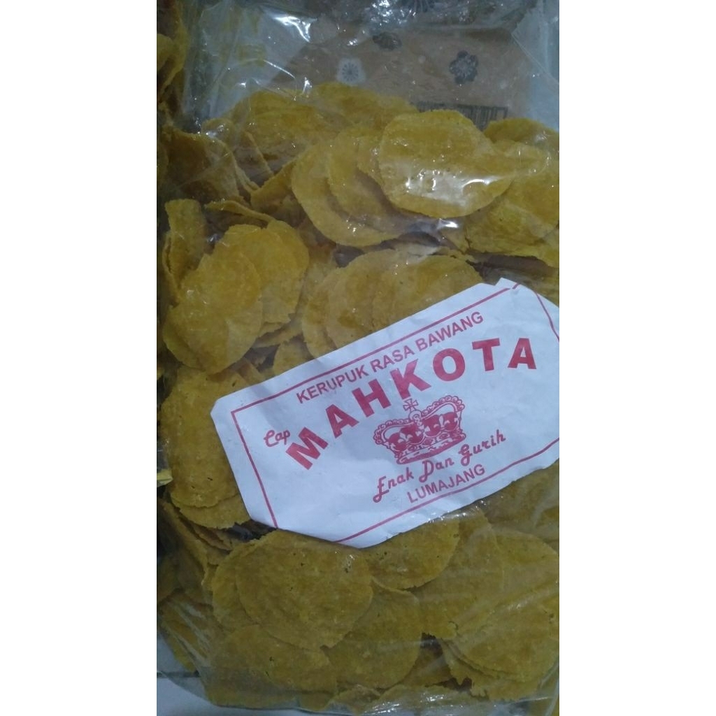 Krupuk Puli Mentah Rasa Bawang 500gr