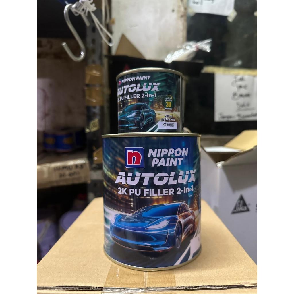 Epoxy Nippon Paint Autolux 2K PU FILLER 2 in 1 4:1 1kg set