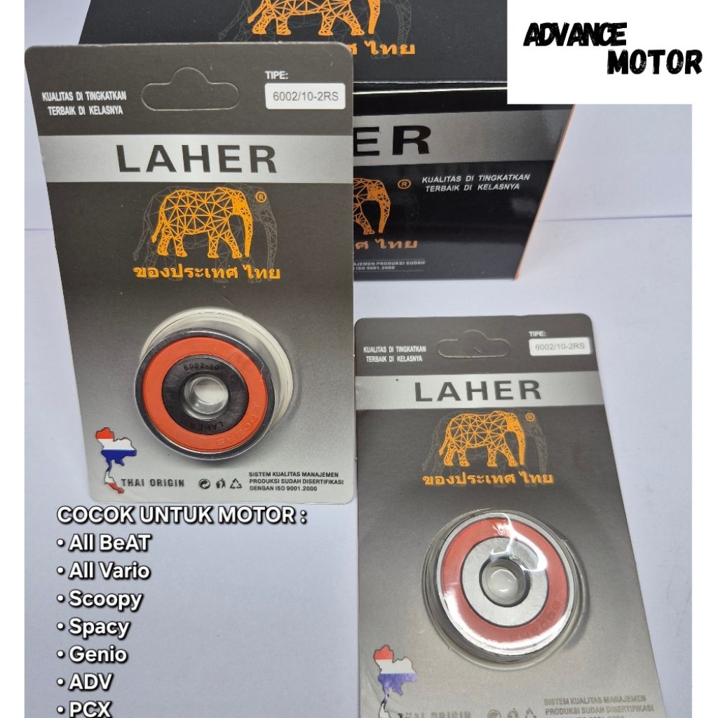 BEARING 6002/10-2RS ORIGINAL THAI ORIGIN