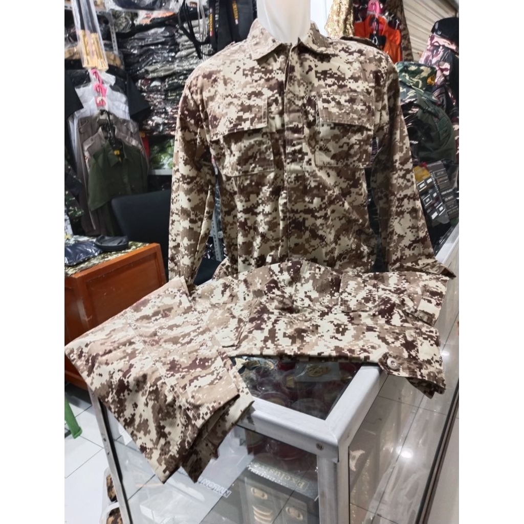 stelan PDL loreng digital gurun