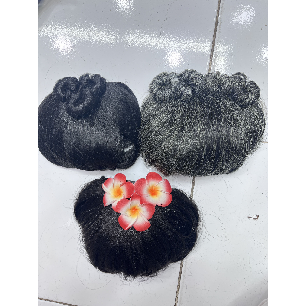 Sanggul Sakura Klasik Wanita/Sanggul Rambut Instan Untuk Pesta & Kondangan