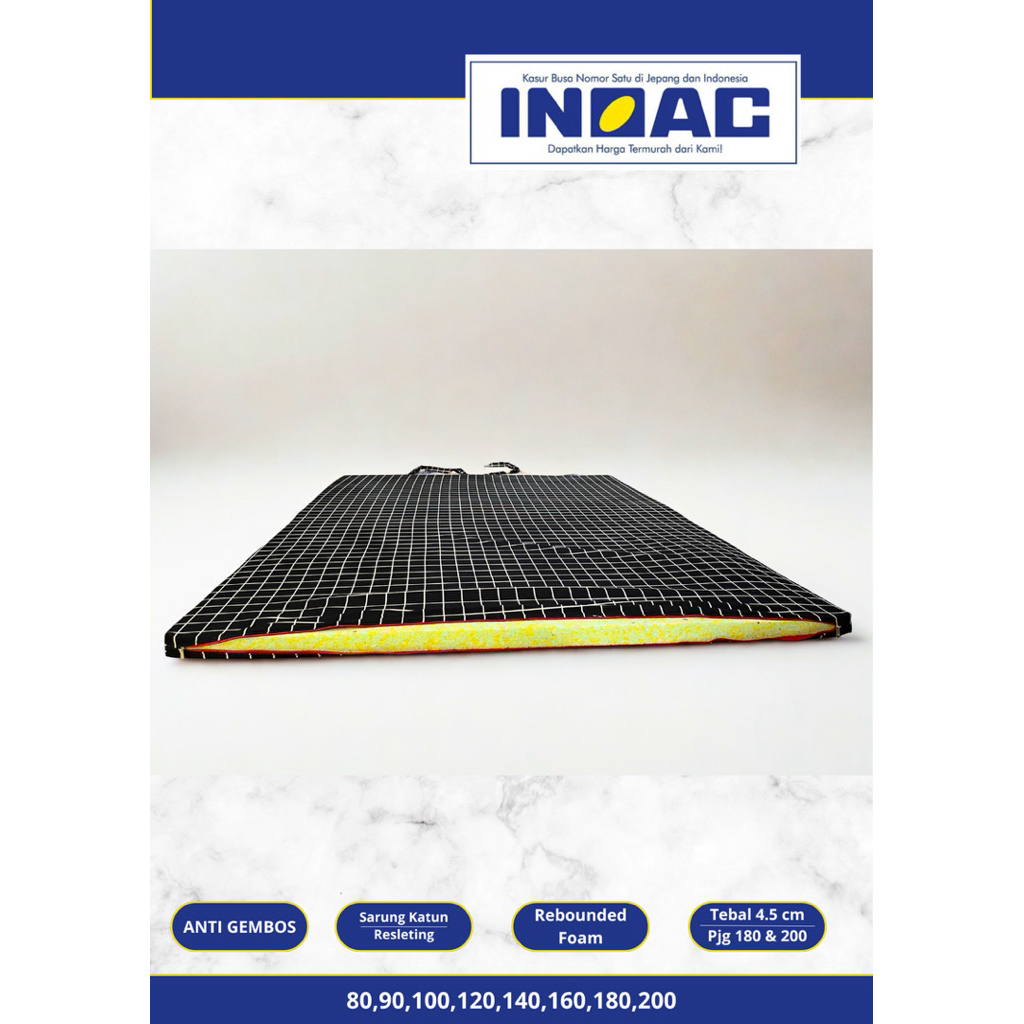 Busa rebonded kasur lipat 140x180x5 / 140x200x5 kasur busa rebonded busa busa kasur