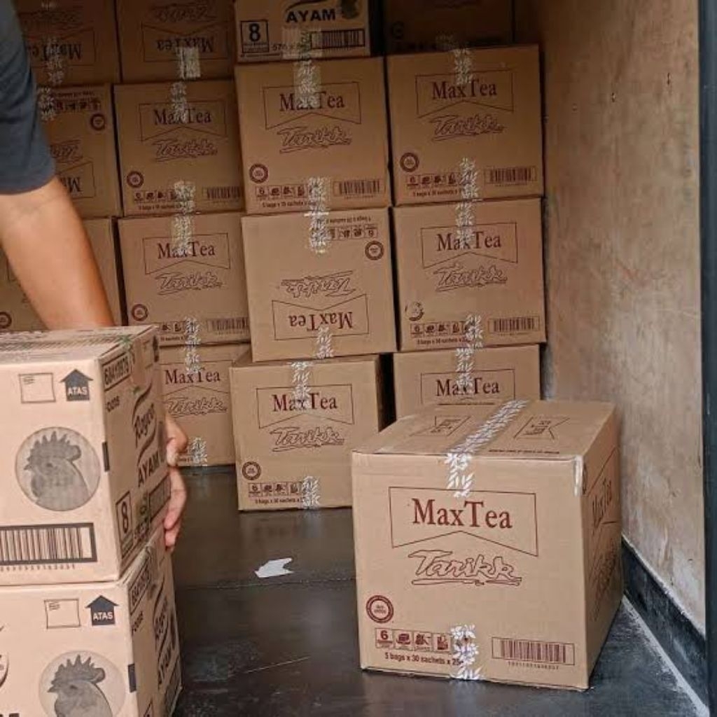 1 DUS - Teh Tarik Instan Max Tea - 1 dus isi 15 rtg (5 bags x 3 renceng), Praktis & Nikmat