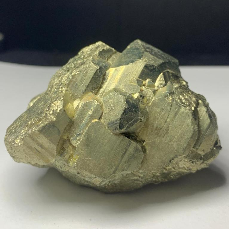 352Gr Natural Pyrite - Mineral Pyrite Cube - Batu Pyrite Crystal Healing