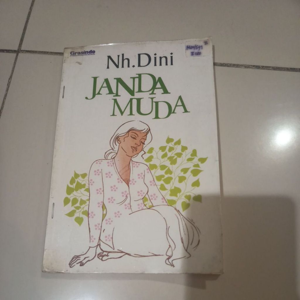 Novel preloved original Janda Muda Nh. Dini