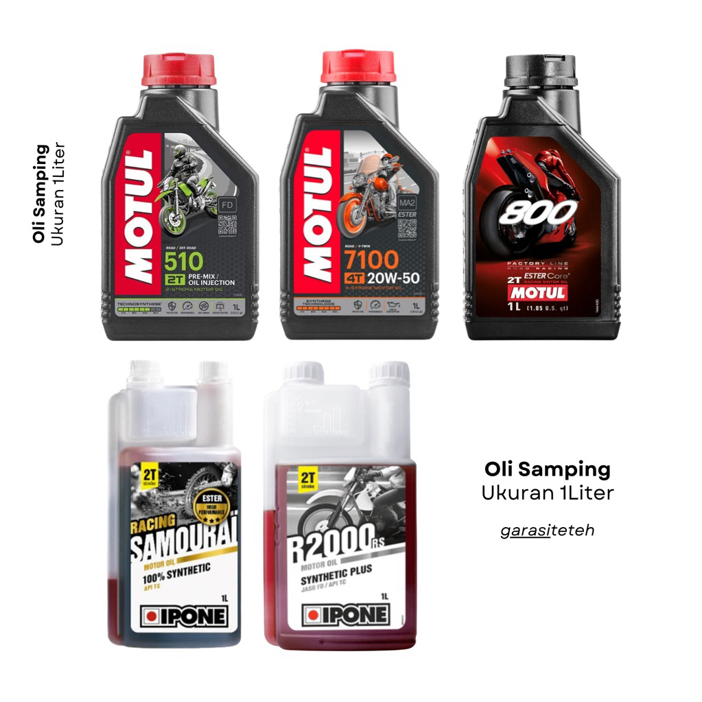 Oli Samping 2T - Motul & Ipone Original 1L