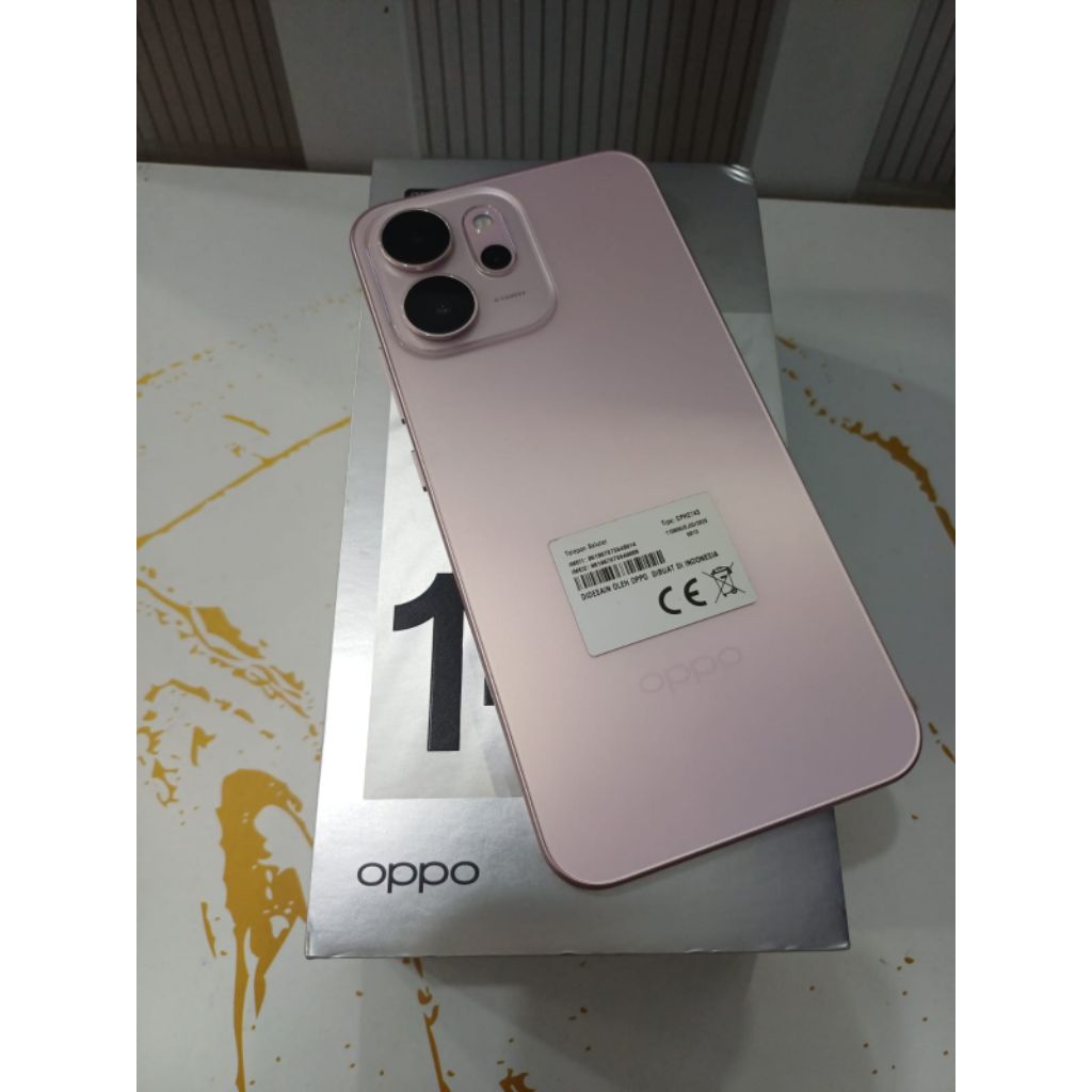 Oppo reno 14 F 5G 12/256 Mulus fullset No minus garansi panjng. Siap pakai