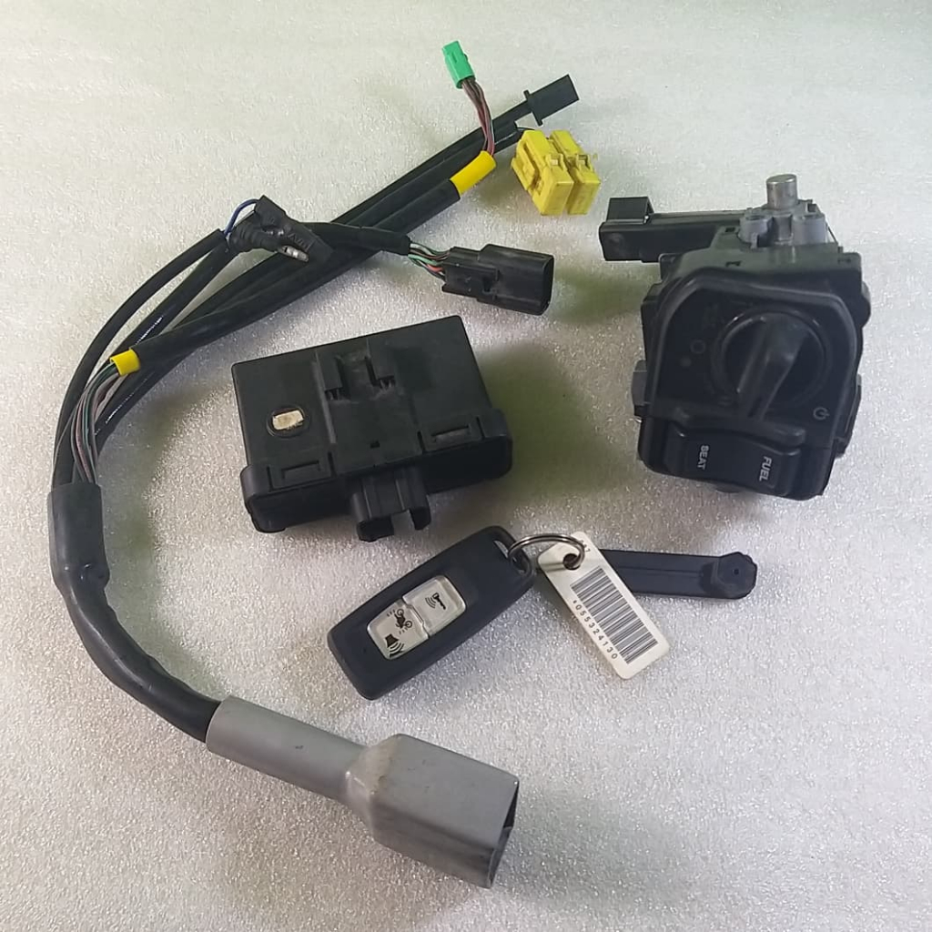 Kunci Knob Keyless Set Kabel Smart Key Scoopy Beat Vario Genio PCX CBU 1 Remot Original