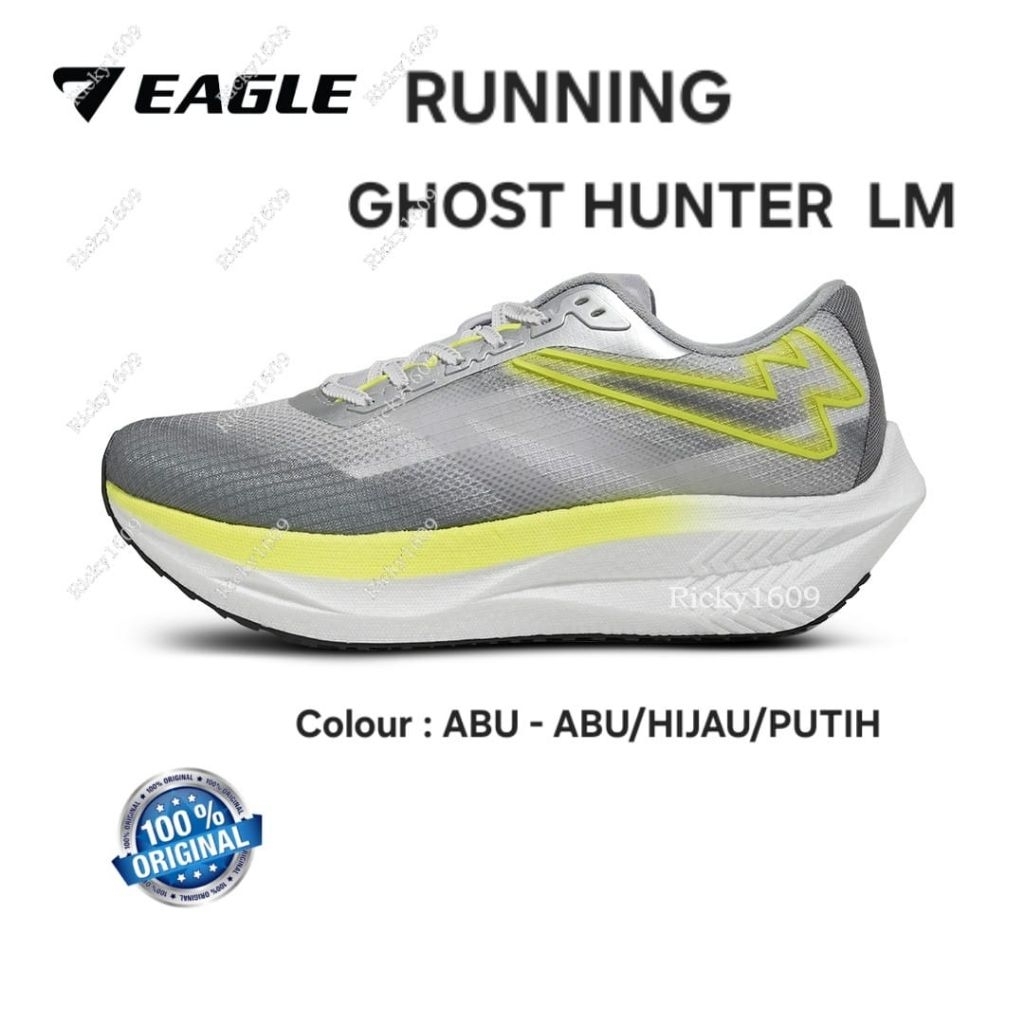 SEPATU RUNNING EAGLE GHOST HUNTER LM / SEPATU LARI EAGLE GHOST HUNTER LM - ORIGINAL EAGLE