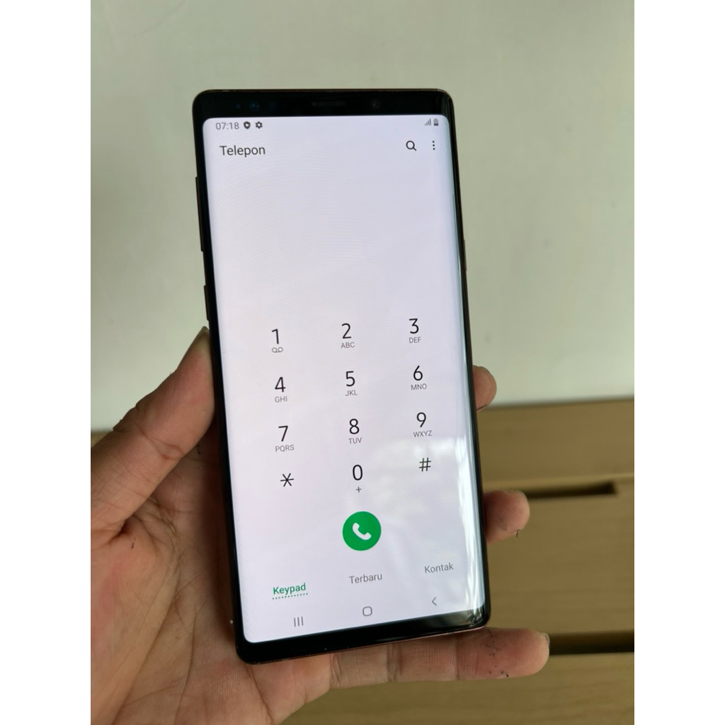 SAMSUNG NOTE 9 6/128 Sein RR minus backdoor retak lecet dikit bezelnya