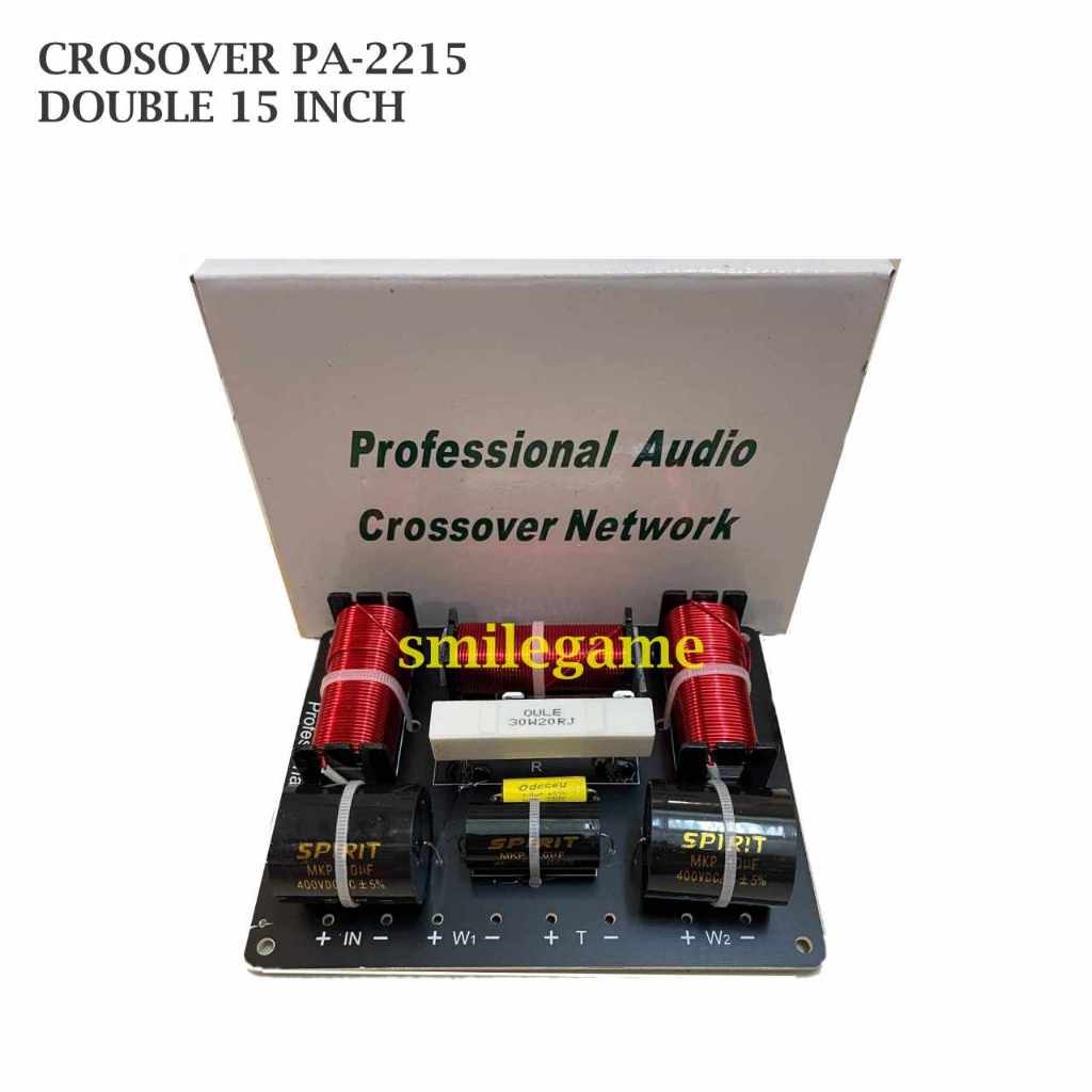 Pasif Crossover PA 2215 Profesional Speaker Double 15 Inch.....