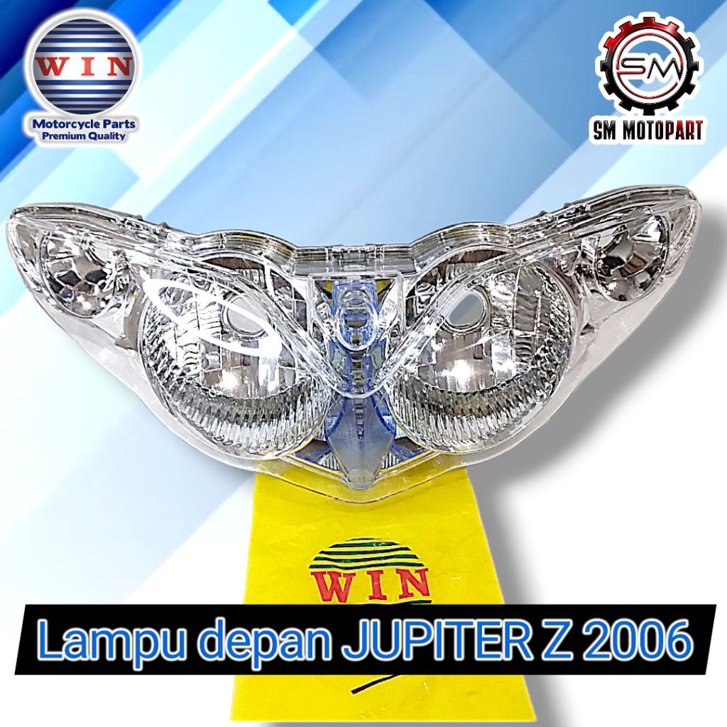 WIN - LAMPU DEPAN REFLEKTOR HEADLAMP JUPITER Z 2006
