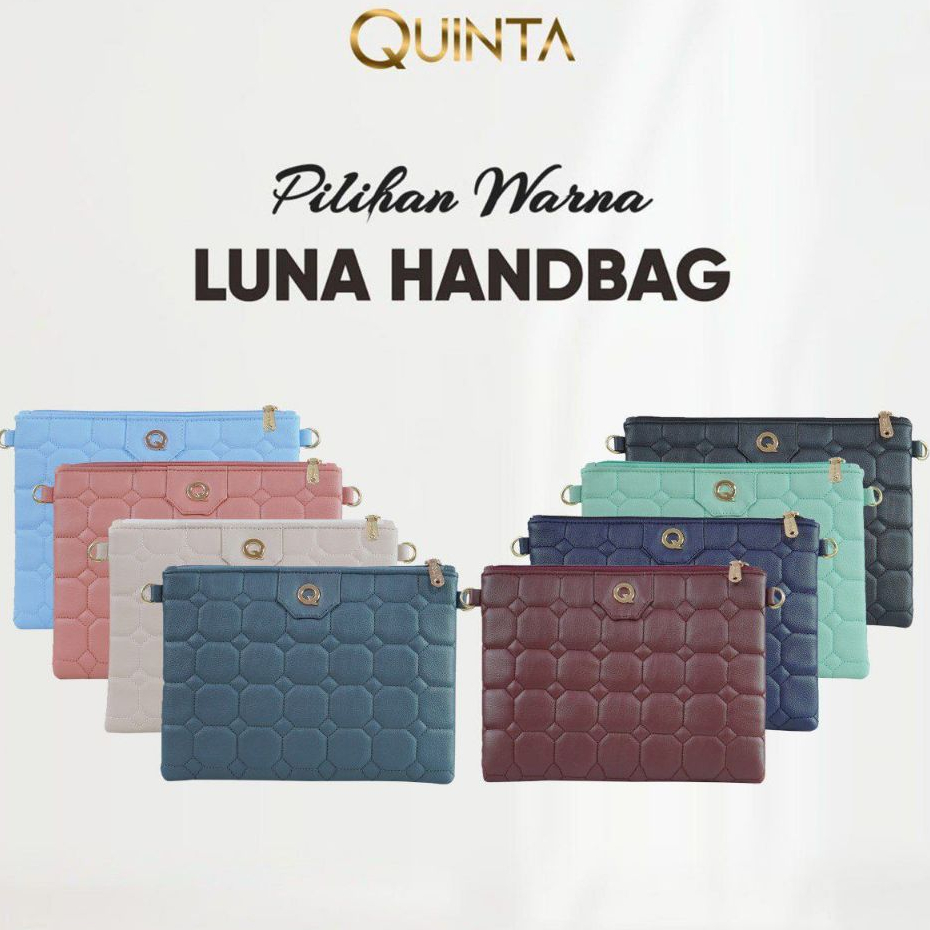Quinta Luna Hand Bag Sling Bag Cantik Uk. 26x19 Cm Tas Terbaru Spesial Quilting