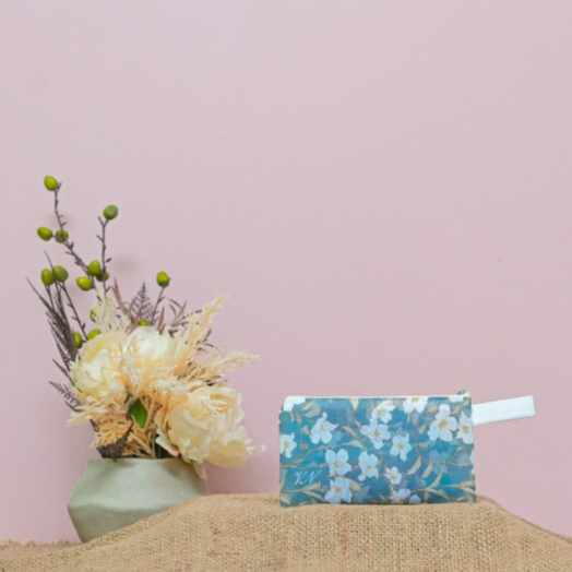 Jasmin Pouch, Souvenir Pernikahan Souvenir Dompet Souvenir Promosi Pouch Kosmetik Makeup