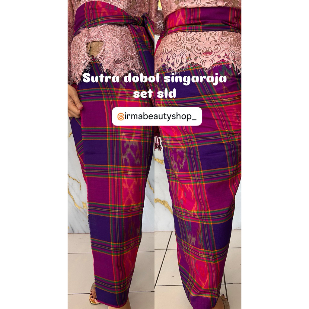 Sutra Mastuli Dobol Singaraja Set Selendang