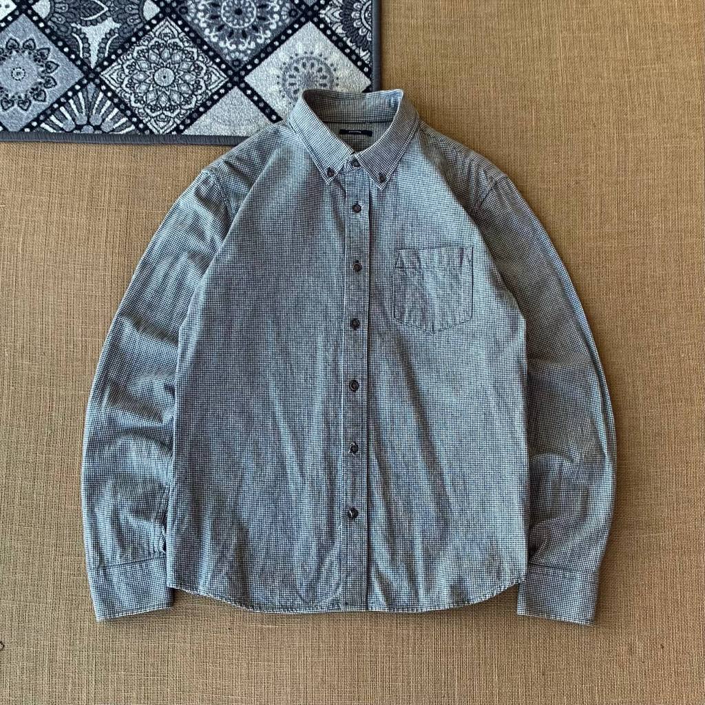 kemeja Flanel Polham size M 100% original 100326B