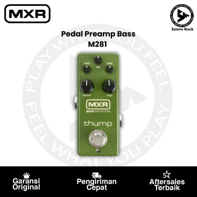 Pedal Preamp Bass Dunlop MXR M281 Original