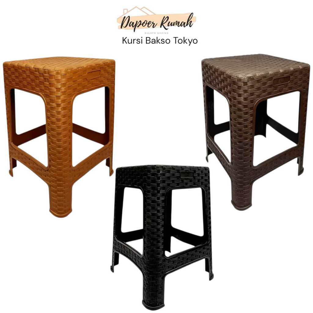 Kursi Rotan TOKYO/Kursi Bakso Rotan/Kursi Bakso Rotan Plastik GOLDENOX