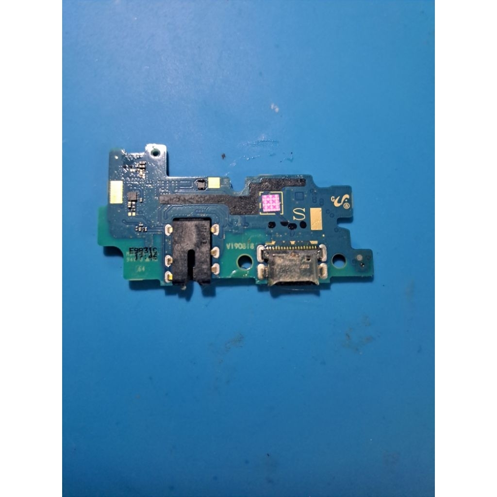 papan board charger samsung A50s ori copotan
