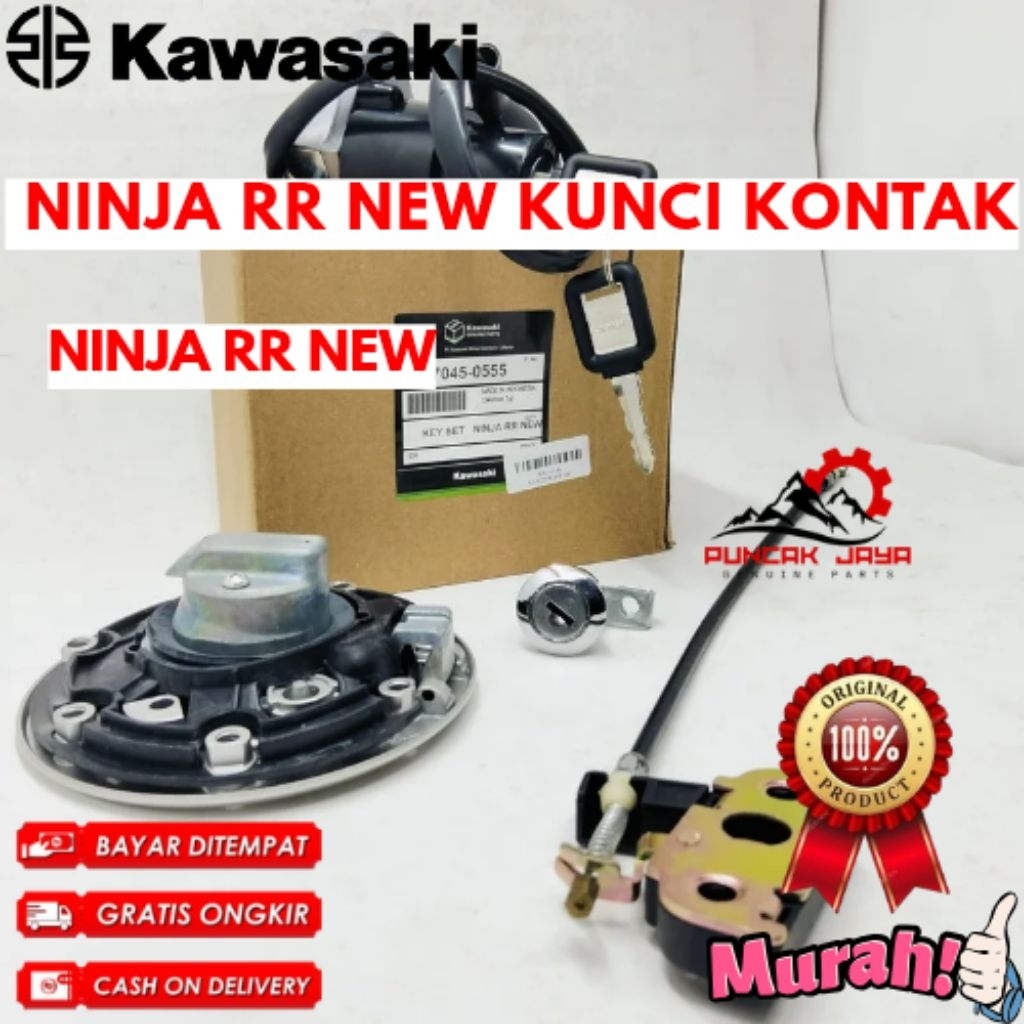 KUNCI KONTAK ORIGINAL KAWASAKI KODE NINJA RR, KUNCI KONTAK NINJA RR NEW