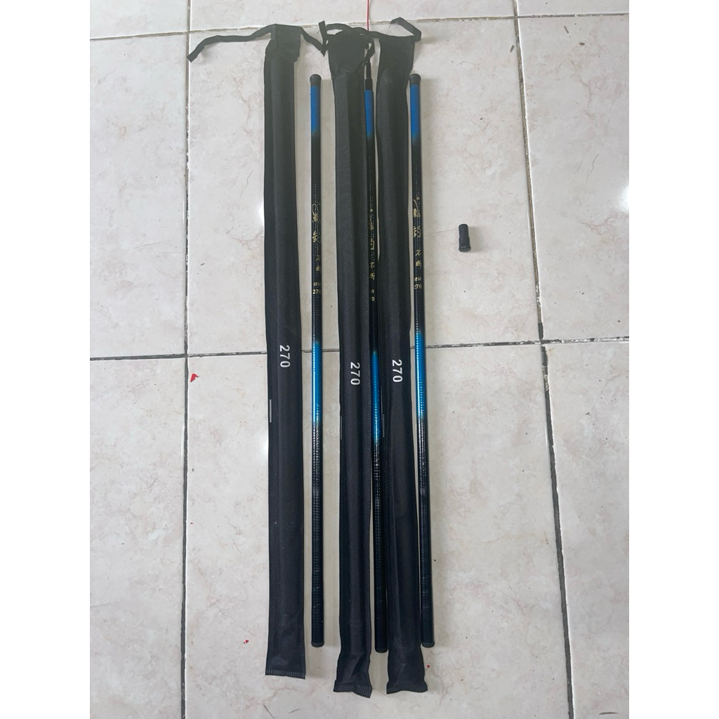 Joran Tegek Xing Hua Semi Carbon 5 Ruas panjang 270cm