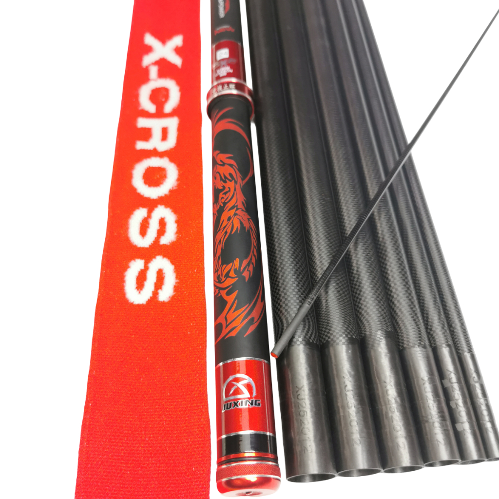 X-CROSS JUXING Joran Tegek Carbon 270 Cm Dengan Sarung