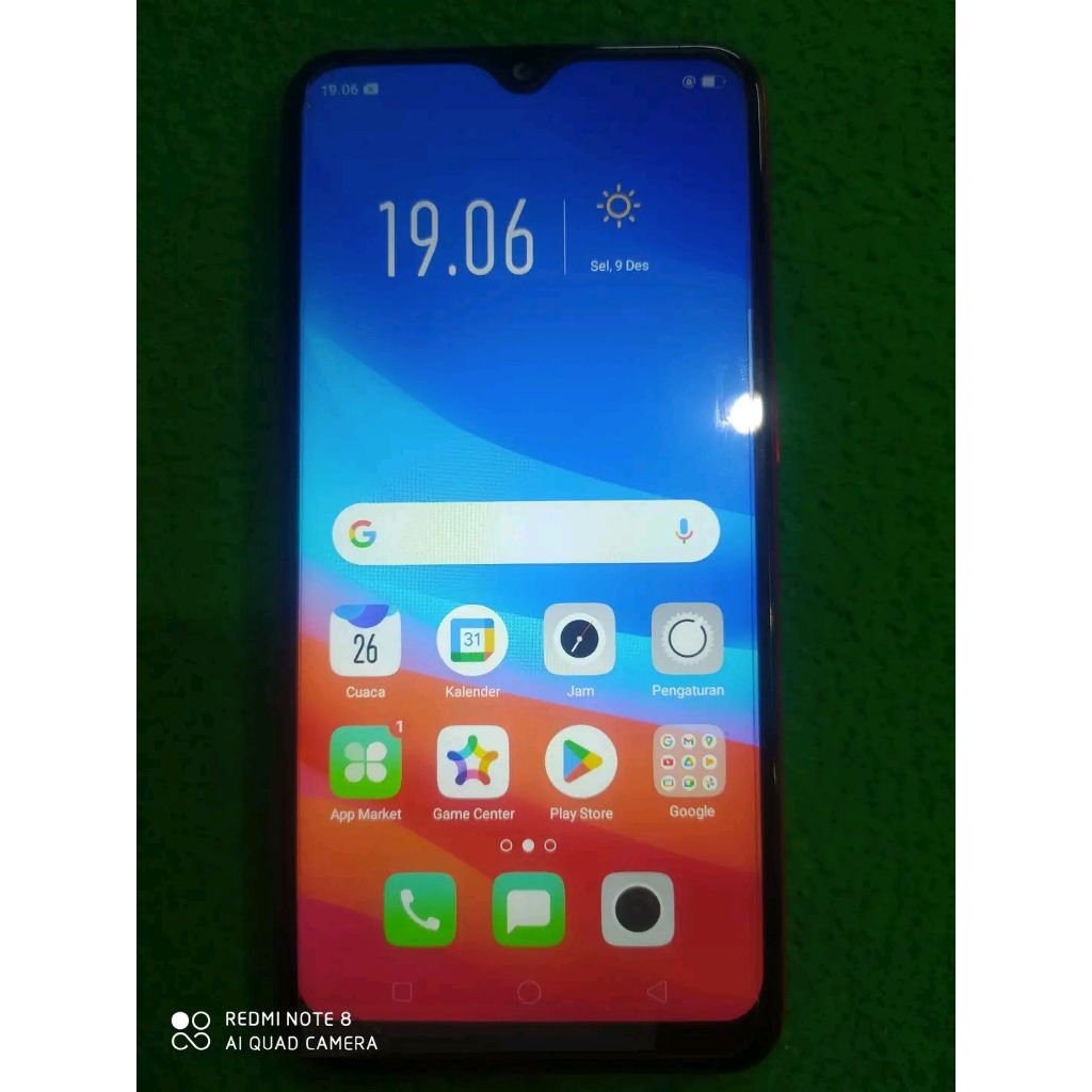 Oppo A5s Ram 3/32. Normal smua siap pakai. (Hp aja).