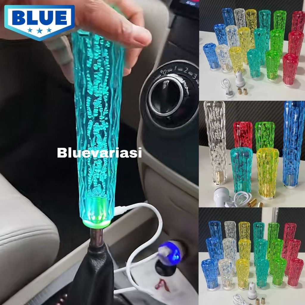 Knob Persneling LED Kristal – Auto Nyala Untuk Mobil & Truk