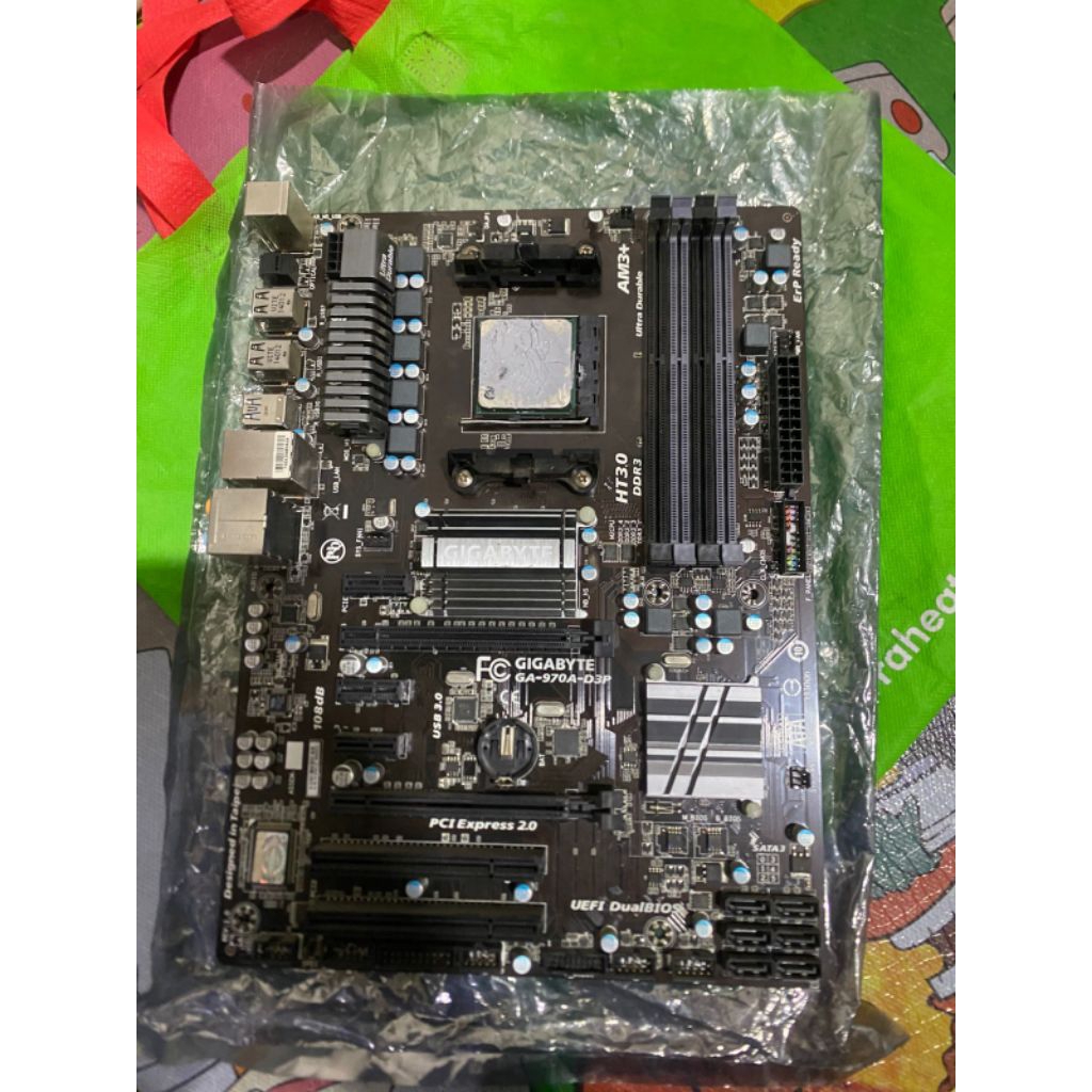 mobo am3 dan am3+ prosesor AMD phenom2 x6  6core, fx8350 8core banyak pilihan merk gigabyte asus msi