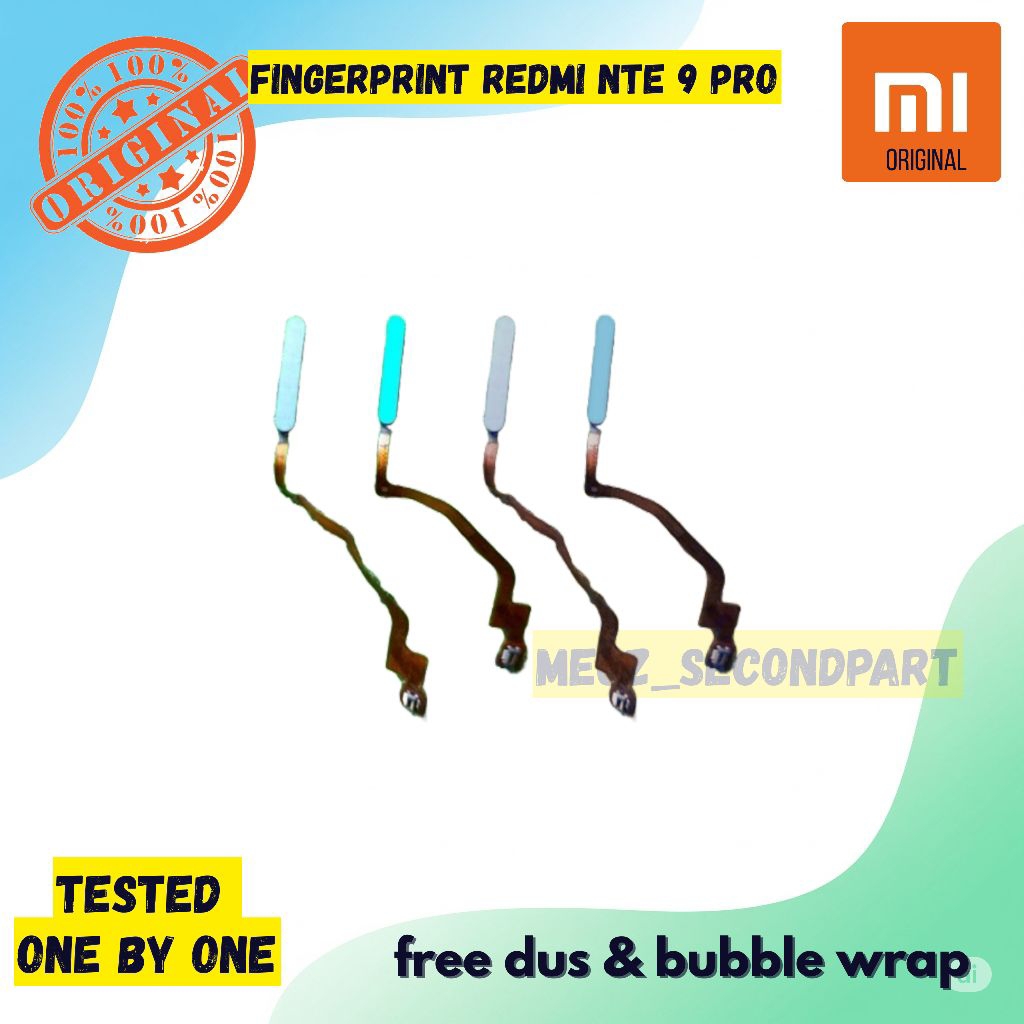 Fingerprint Redmi Note 9 Pro Original Copotan Fp Xiaomi Redmi note 9 Pro