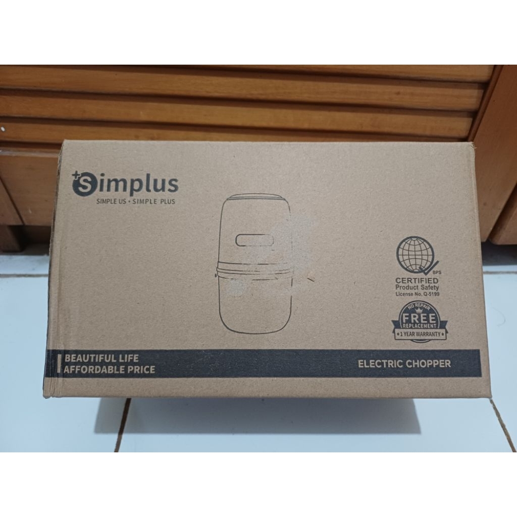 Simplus Blender Electric Chopper MPASI Penggiling Daging