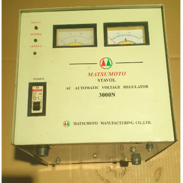 MATSUMOTO 3000N STABILIZER TEGANGAN LISTRIK