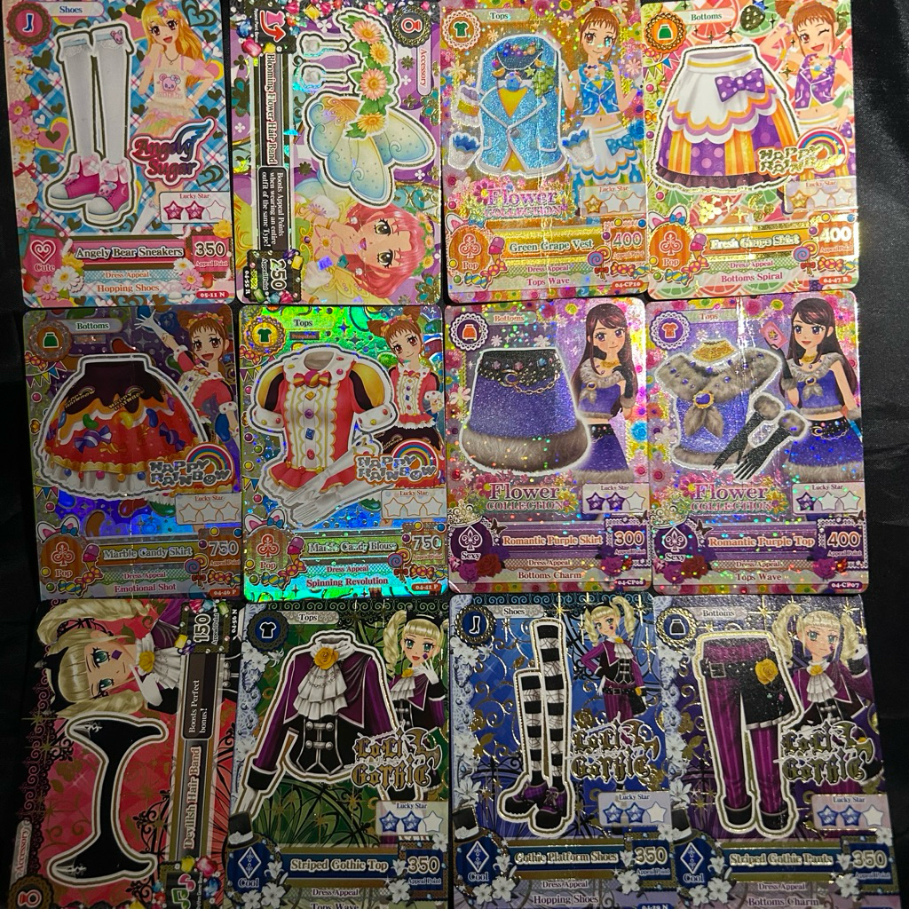 defect sale aikatsu card original kartu aikatsu asli aikatsu set