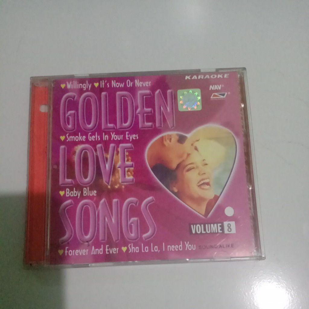 VCD KAROEKE GOLDEN LOVE SONGS VOLUME 8