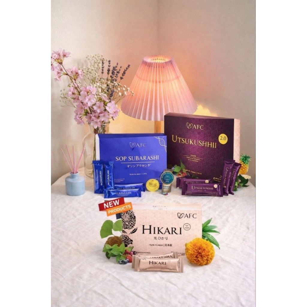 2 box Hikari sopp subarashi gold utsukushii suplemen kulit